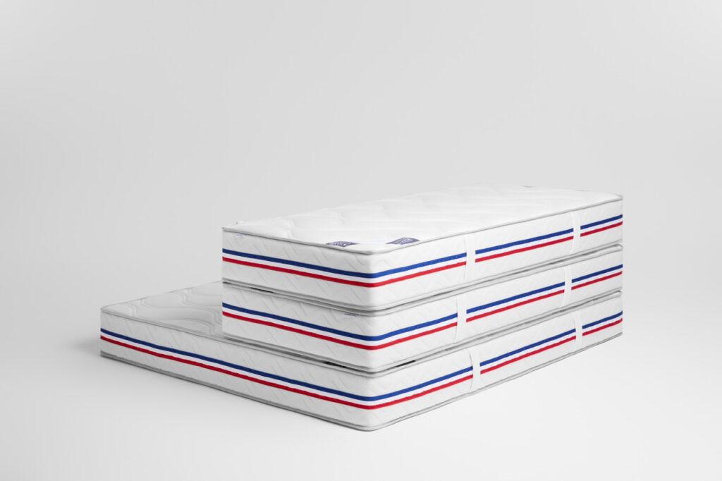 Matelas de tailles différentes